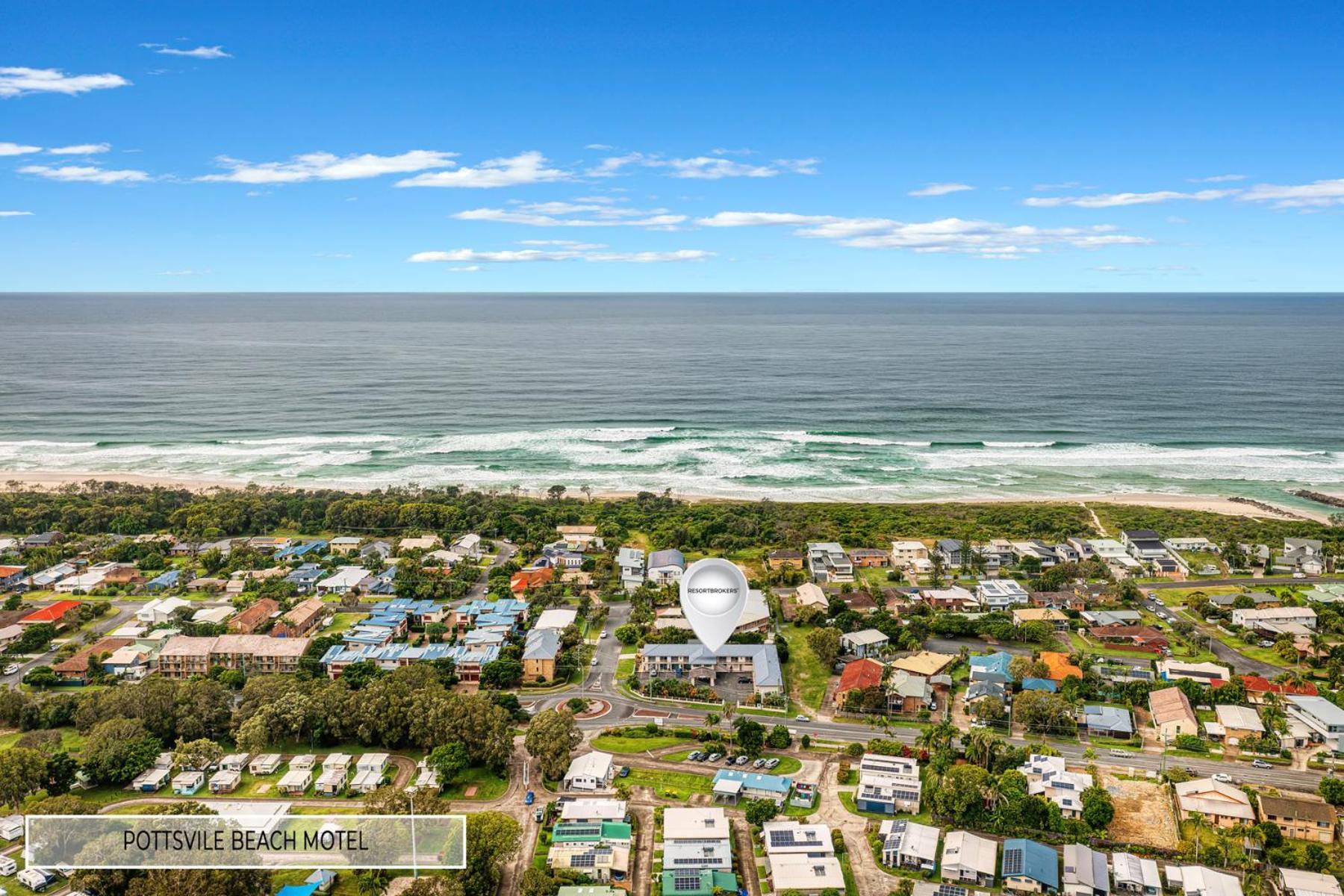 Pottsville Beach Motel Экстерьер фото