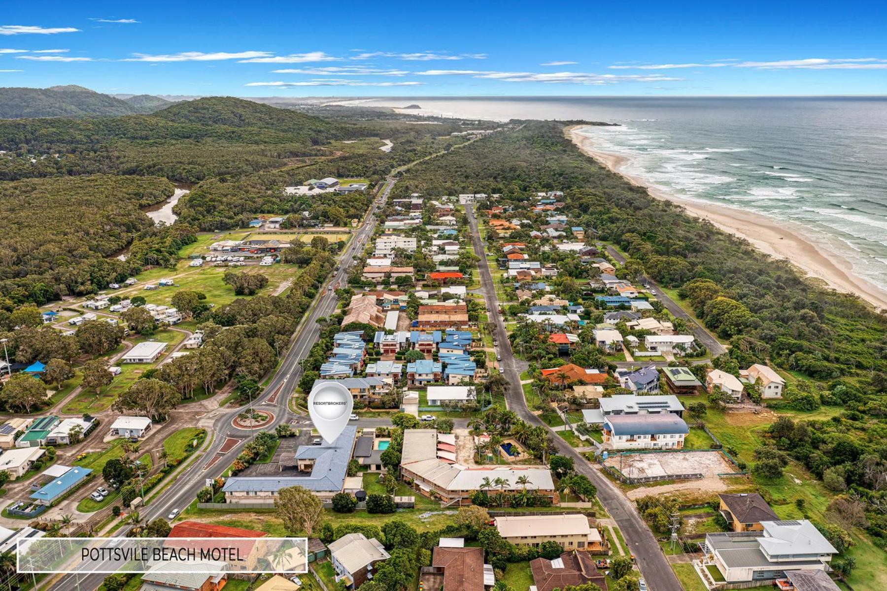 Pottsville Beach Motel Экстерьер фото